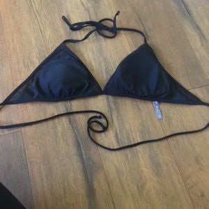 Aerie Black Bikini Top